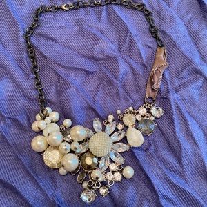 Anthropologie statement necklace